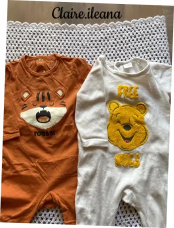 🛑 lot de 2 pyjamas 🛑 9 mois