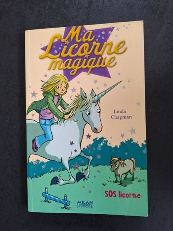 Livre Ma licorne magique de Linda Chapman en très bon état