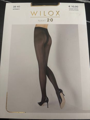 Collant couture Wilox Naht 20 noir taille 38-40 neuf