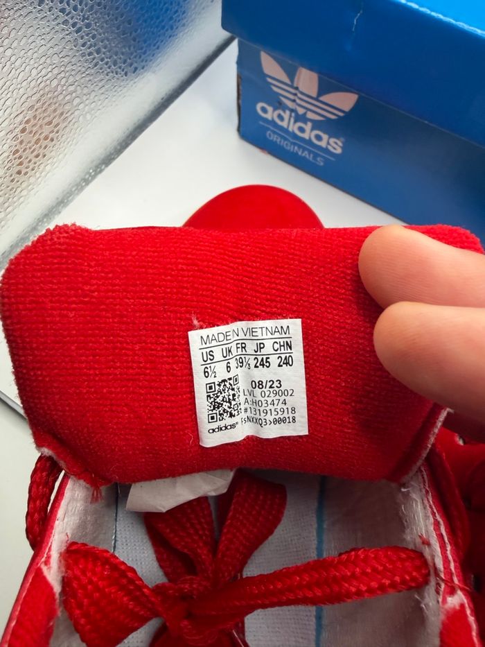 Adidas campus rouge - photo numéro 4