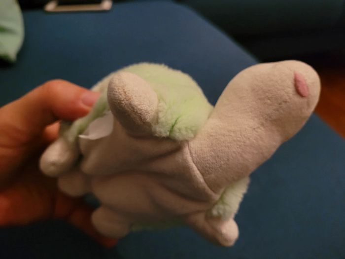 RARE Tortue Boulgom 17cm vert boules hochet blanc carapace France doudou collection - photo numéro 4