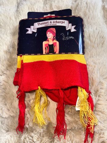 Ensemble/bonnet écharpe
