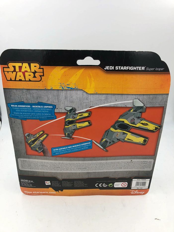Disney Star Wars Jedi Starfighter super looper IMC Toys neuf - photo numéro 2