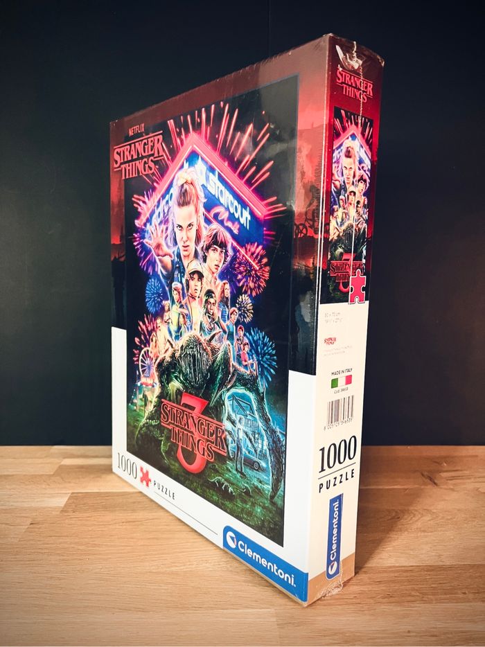 Puzzle Stranger Things - 1000 pièce Clementoni Neuf - photo numéro 2