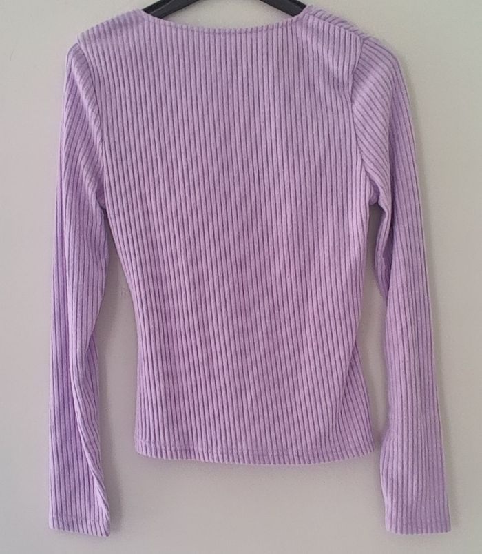 💜 Haut violet à manches longues – Taille S – Femme - photo numéro 7