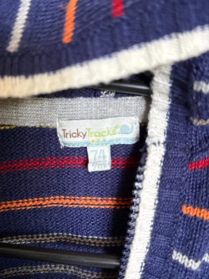 Joli gilet à capuche bébé 9 mois - photo numéro 2