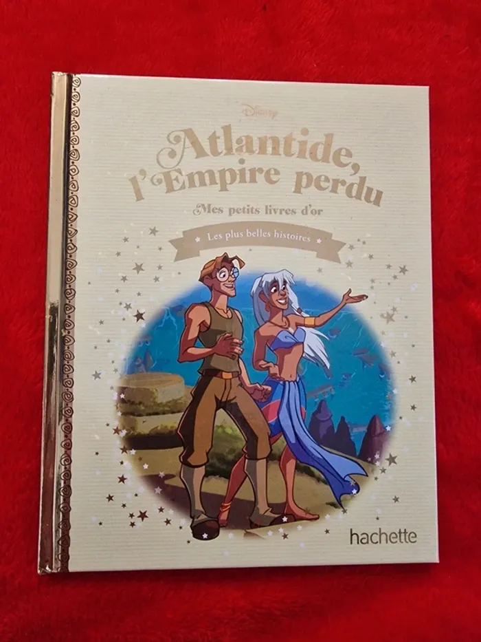 Livre 62 mes petits livres d'or Disney atlantide l'empire perdu