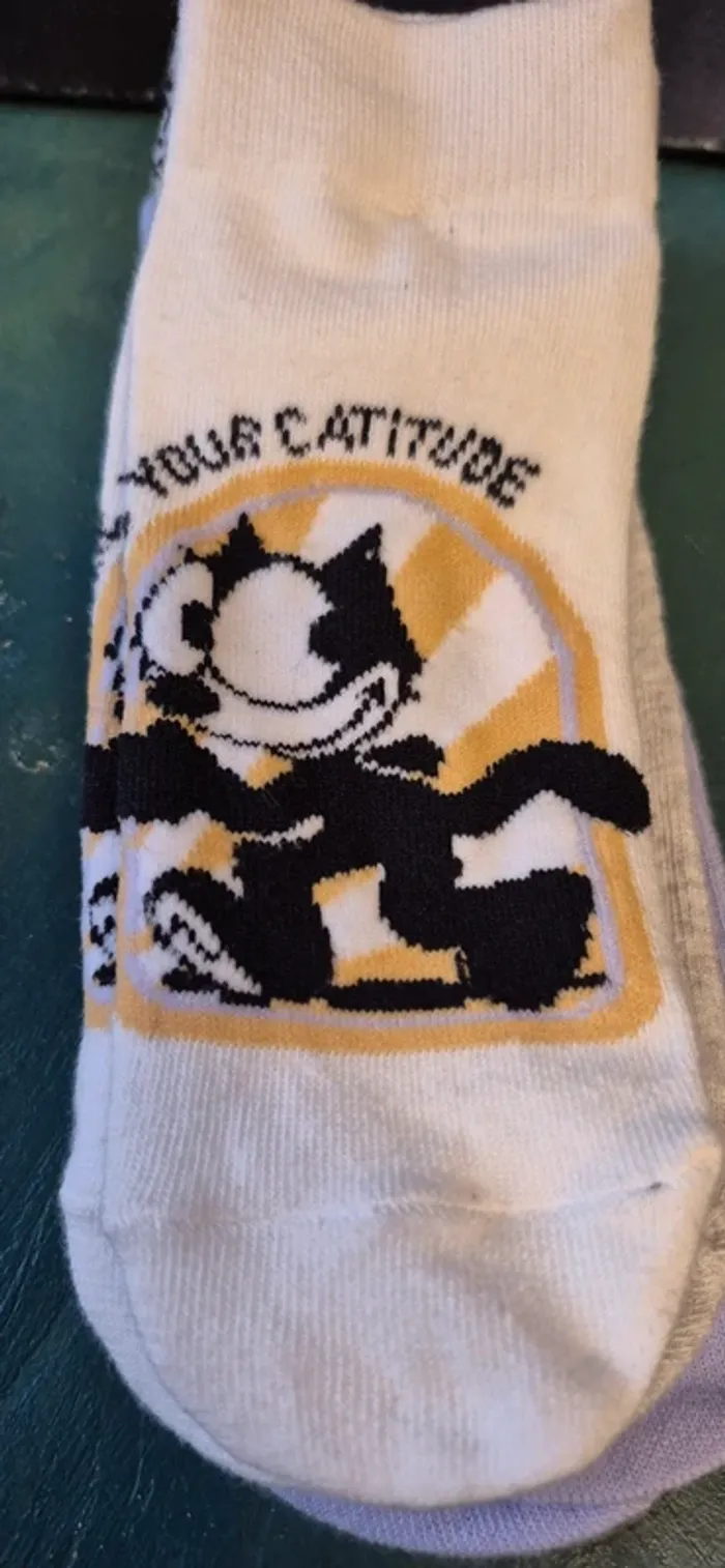 Chaussettes Félix le chat - photo numéro 2