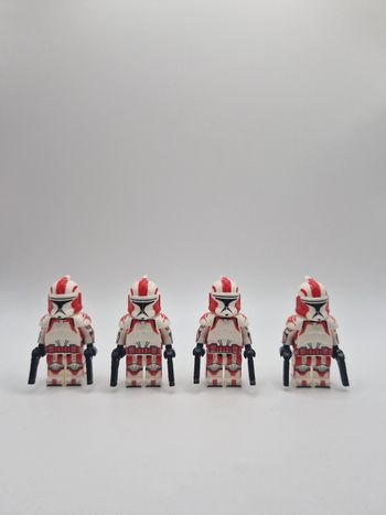 Figurine type lego 4 Clones de Stone star wars