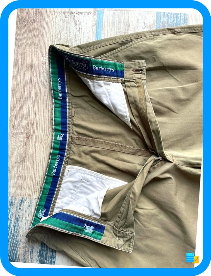 Pantalon homme taille 40 Burberrys kaki - photo numéro 2