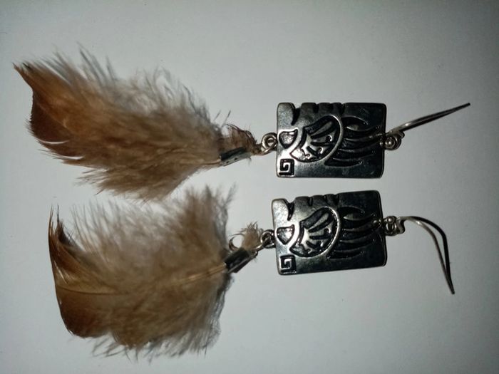 Boucle d'oreille native amerindien amérindienne