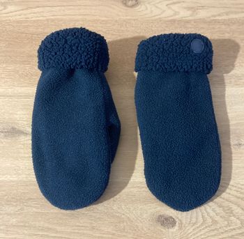 gants moufles molletonnés taille 8/10 ans