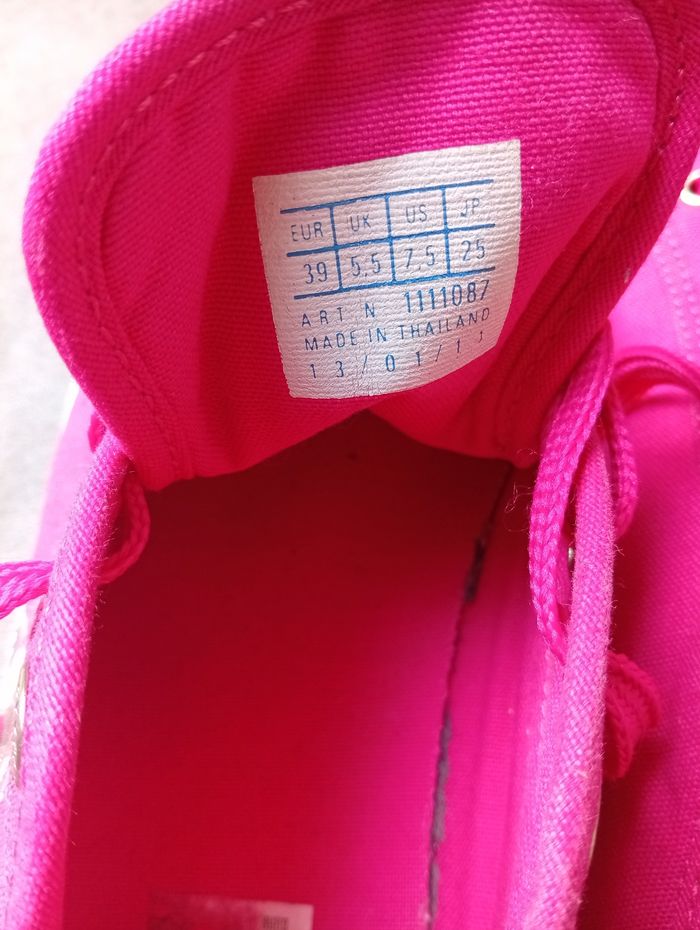 Baskets rose le coq sportif - photo numéro 2