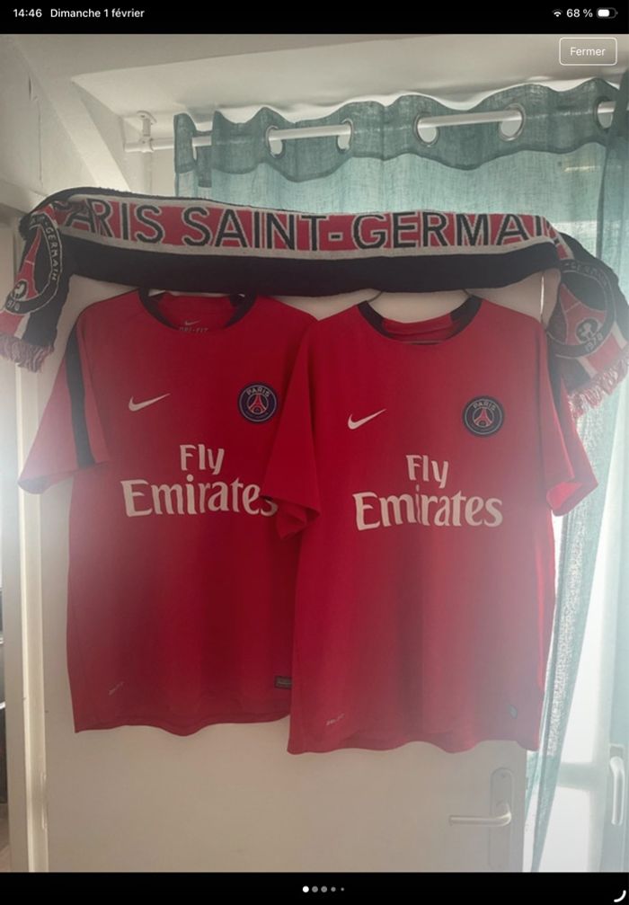 Maillots 2 collector psg 2019 football Nike - photo numéro 1