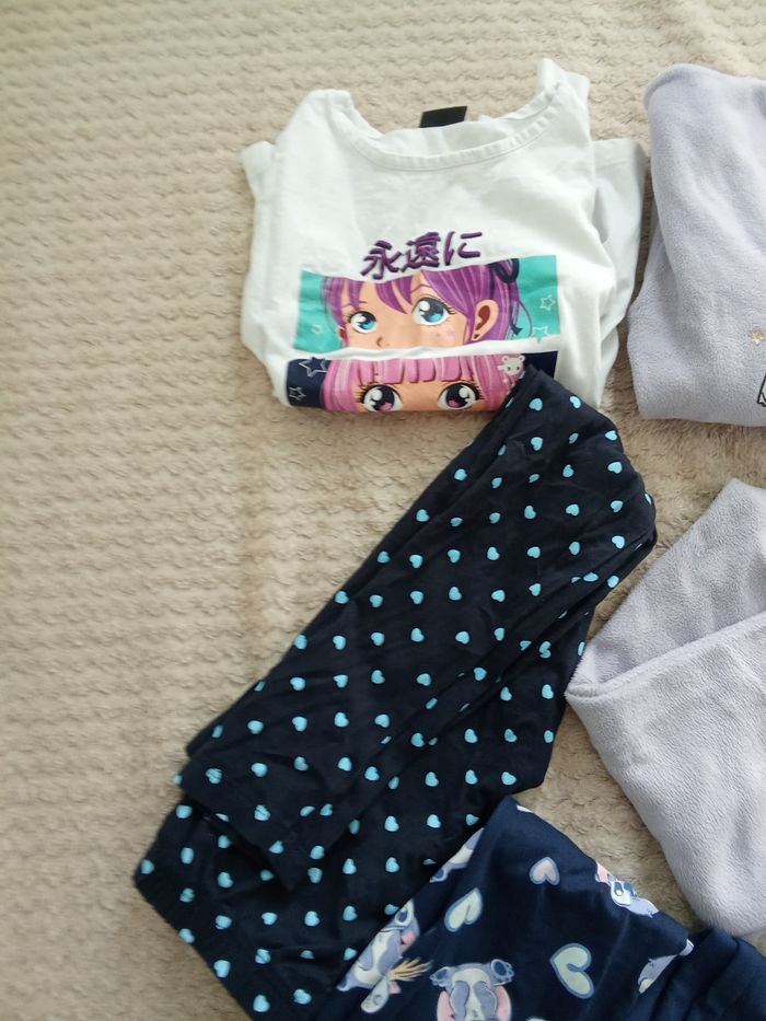 Lot pyjamas fille 8ans - photo numéro 2