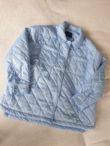 Veste matelassée M bleu clair femme