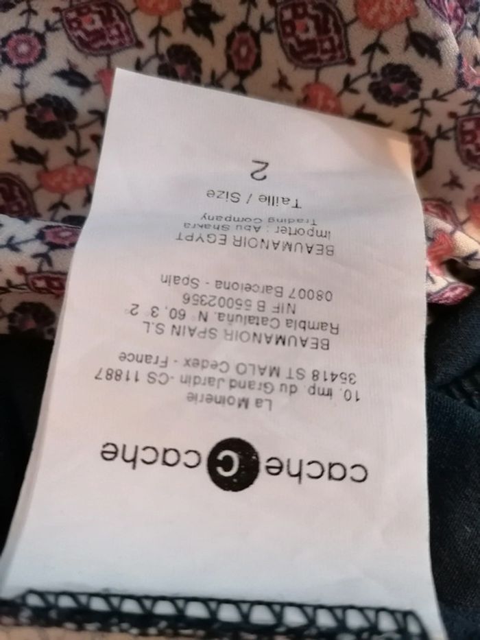 Débardeur cache cache 38/40. Tbe - photo numéro 6