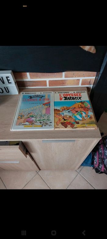 Bs asterix et obelix la surprise de césar + l'odyssée d'asterix