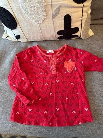 T-shirt manches longues DPAM 3ans