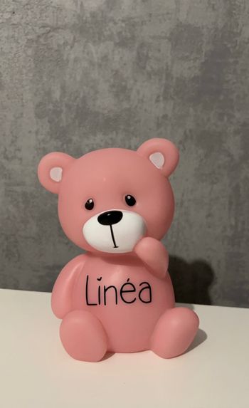 Veilleuse ourson personnalisée