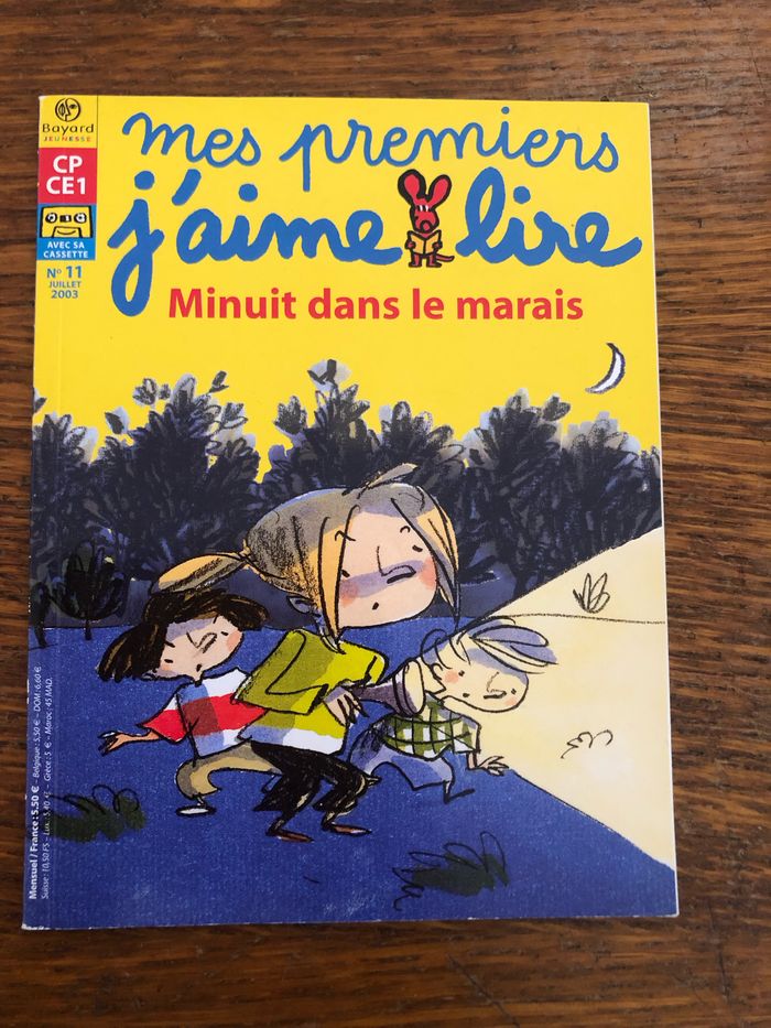 Mes premiers j’aime lire : minuit dans le marais