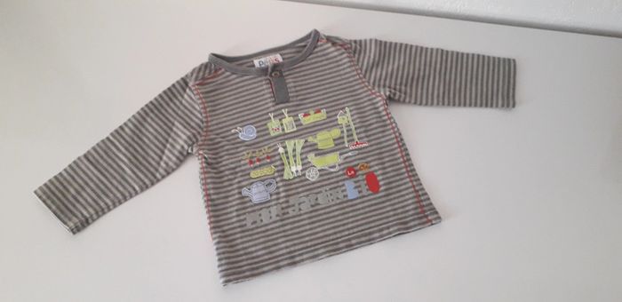 T.shirt manches longues 12 mois - photo numéro 2