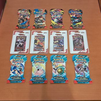 Lot pokémon  de 3 artsets scellés ME1 EV10 EV9