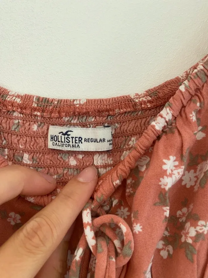 Robe d’été fleurie Holister en M - photo numéro 3