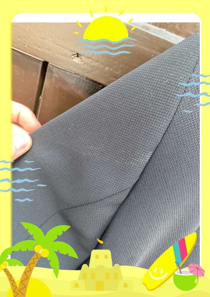 Blazer noir avec noeuds costura - photo numéro 5