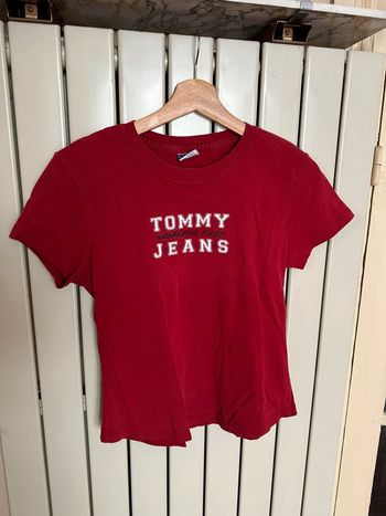 Tshirt rouge Tommy Hilfiger S