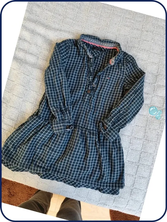 Robe chemise fille 4 ans