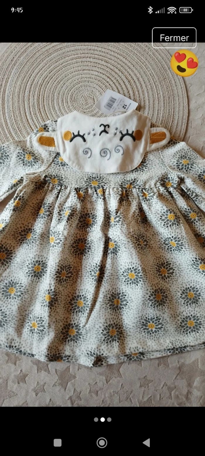 Robe DPAM 12 mois NEUVE - photo numéro 2