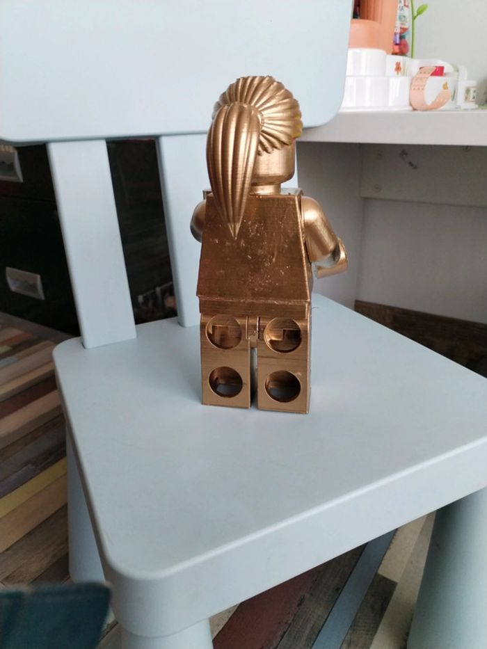 Personnage lego féminin 21 cm - photo numéro 3