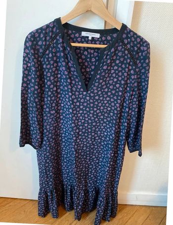 Robe soie Gérard darel t40