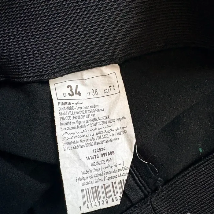 Pantalon simili cuir noir Pimkie T34 - photo numéro 5