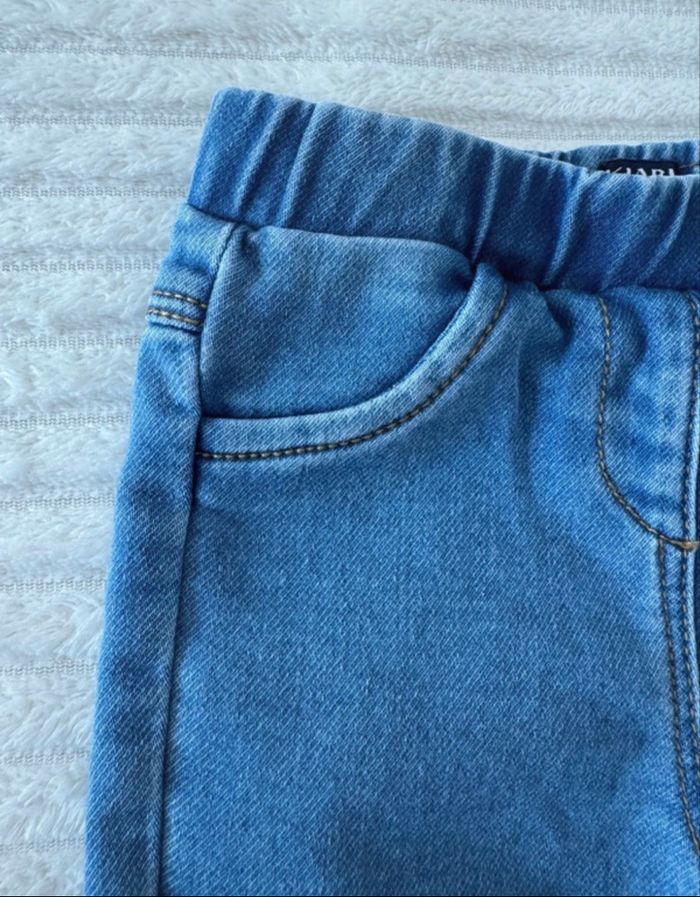 Jegging type jean - fille - toutes saisons - Kiabi - 9 mois - comme neuf - photo numéro 4