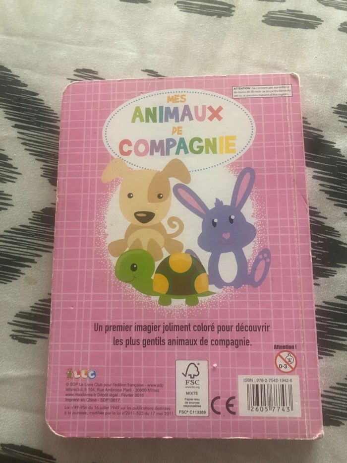 Mon premier imagier les animaux - photo numéro 2