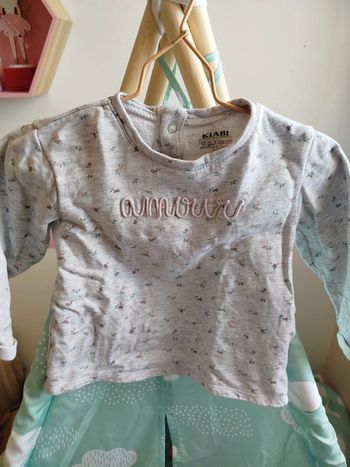 Pull gris amour