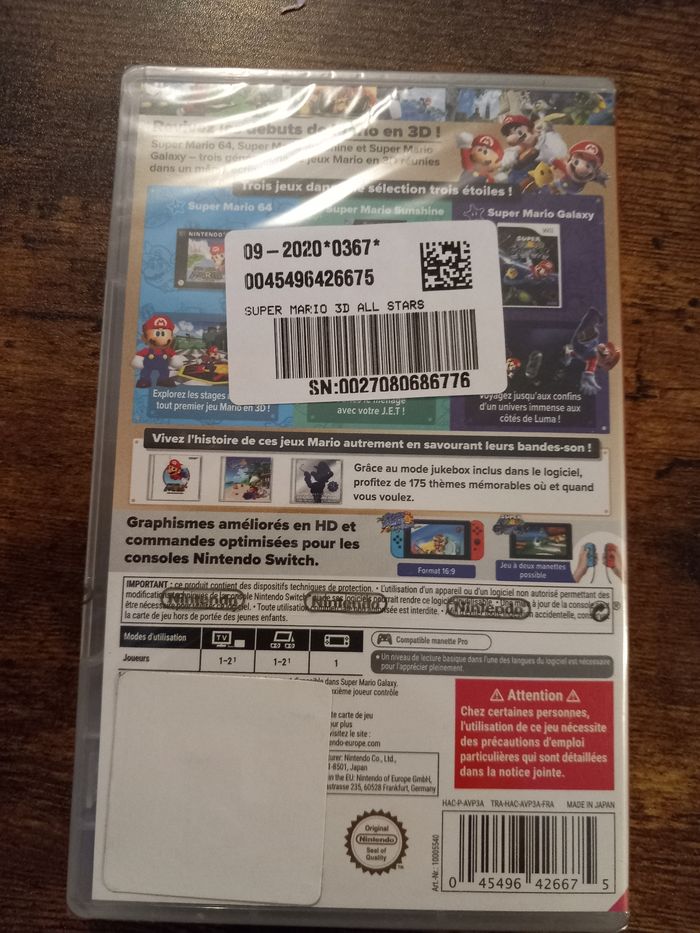 Super Mario all stars - photo numéro 2