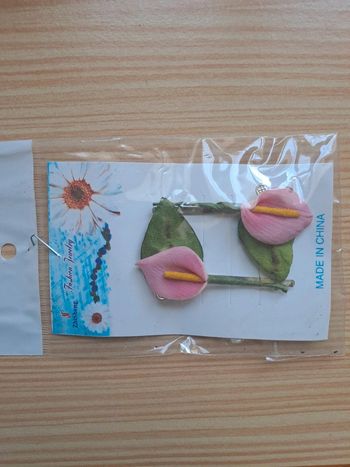 Barrettes fleur