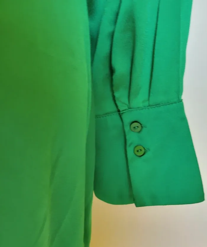 Magnifique robe verte Mango - photo numéro 9