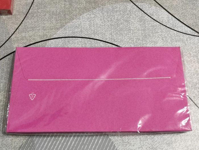 20 enveloppes rose fushia - photo numéro 3