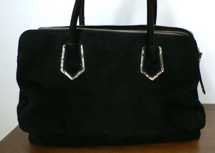 Sac Camaïeu (velours noir) - photo numéro 13