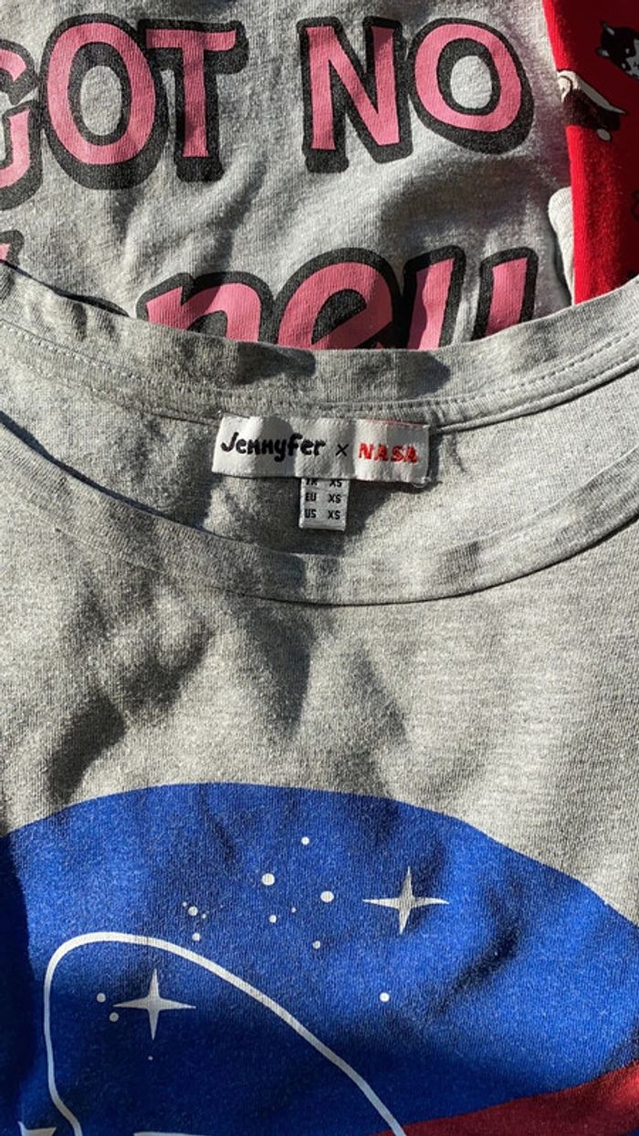 Lot de t-shirt XS-S-M jennyfer - photo numéro 2