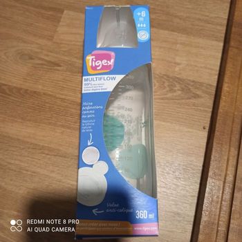 Biberon tiger 6 mois