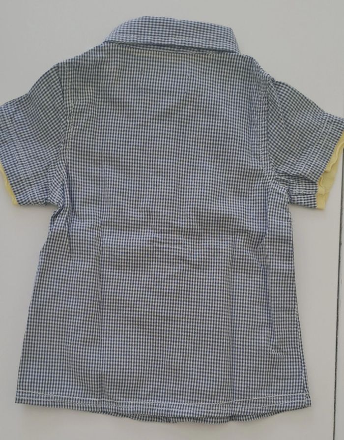 Chemise manches courtes neuve garçon 6 mois Orchestra - photo numéro 4
