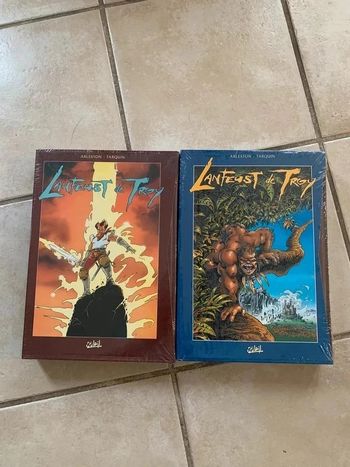 lanfeuts de troy lot de 2 coffrets soit 8 bd