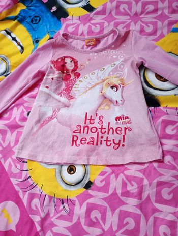 T-shirt rose Mia and me 92 cm