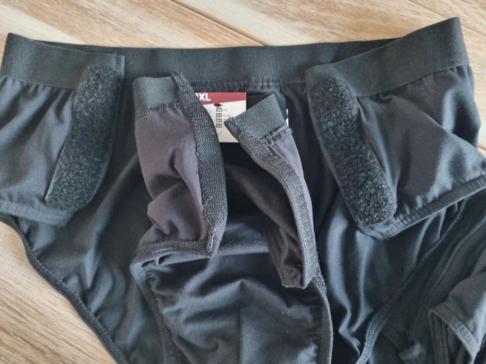 Decathlon lot de 3 slips homme facile a enfile à fermeture velcros taille XXL - photo numéro 6