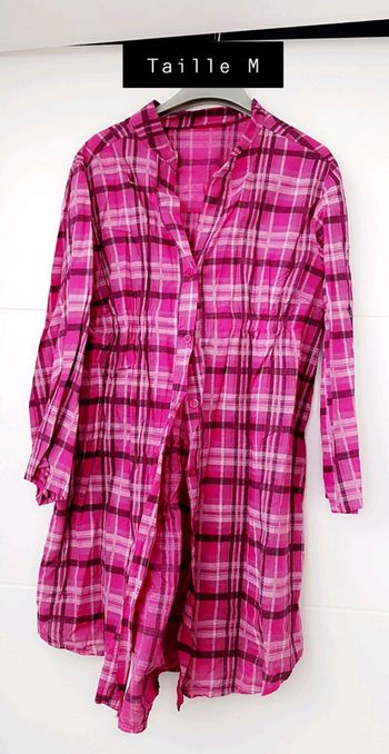 Chemise à carreaux taille M